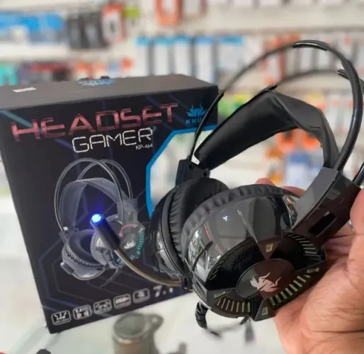 HeadSet Fone Gamer Kp-464 Entrego e ac. cartão