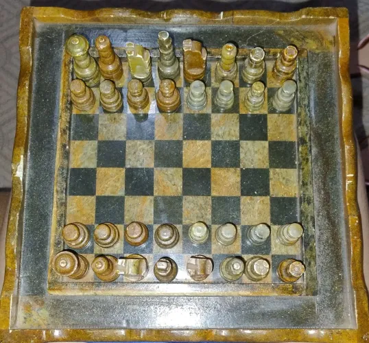 JOGO DE XADREZ DE MADRRIA
