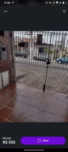 Portão de ferro