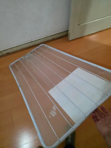 Varal de Teto Grande em Aço - 130cm x 56 cm - NOVO