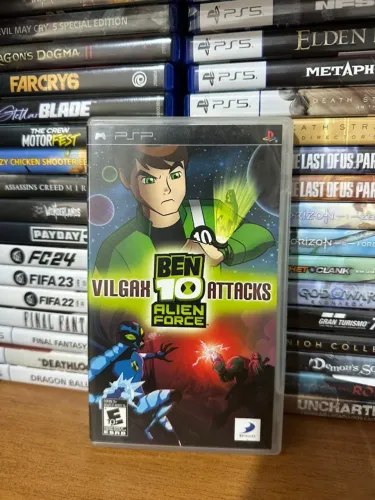 Jogo Ben 10 Alien Force Vilgax Attacks para PSP