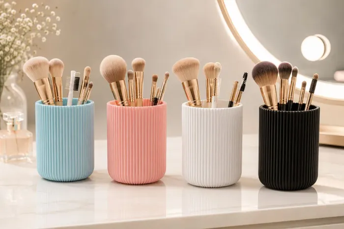 Pote Multiuso Porta Pinceis Caneta Organizador de Maquiagem Premium