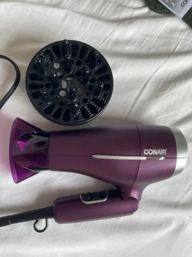 Secador Conair Dobrável + 2 Acessórios