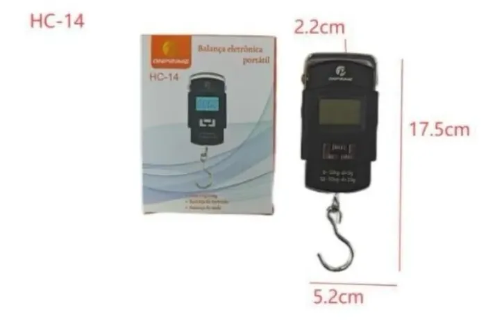 Balança de precisão gancho portátil HC-14