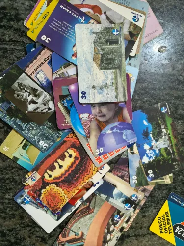 Coleção de cartões telefônicos