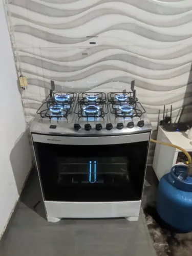 Fogão Brastemp acendimento elétrico
