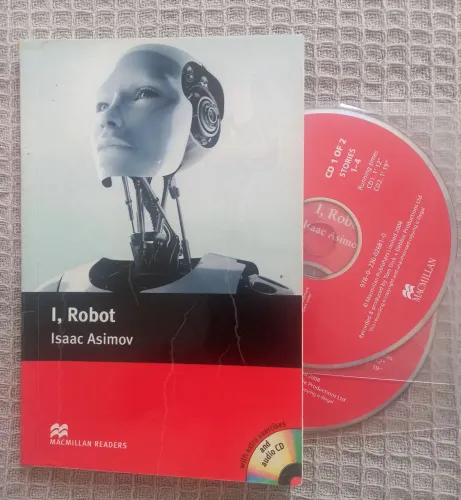 Livro macmillan readers - I, robot. Eu, robô. Com CD. Em inglês. Para professor e aluno.