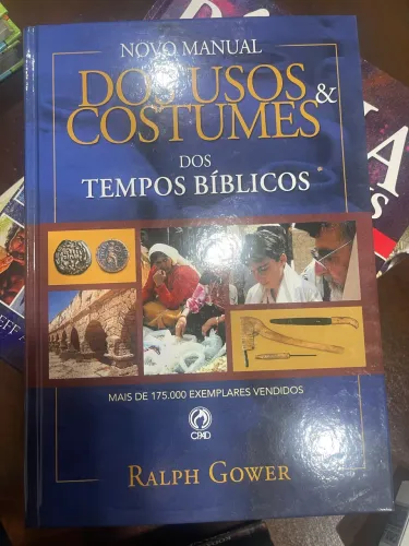 Kit Teológico CPAD: Viaje Através Da Bíblia + Usos E Costumes - Novos