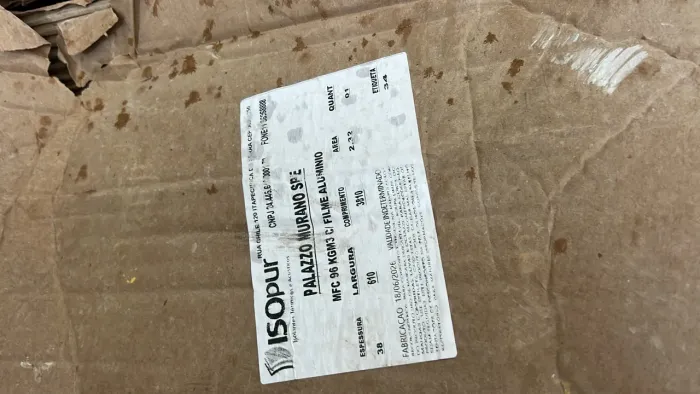 MFC 96 com filme alumínio