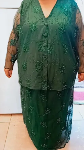 Vestido de festa plus size