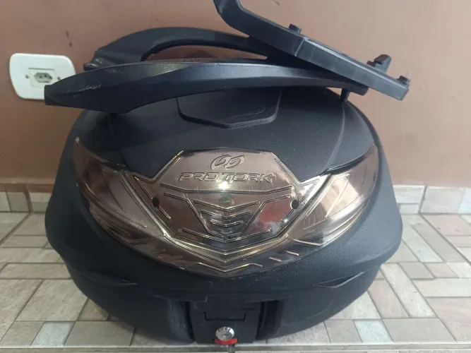 BAÚ PROTORK 35L + SUPORTE FAZER 150 2014-2022