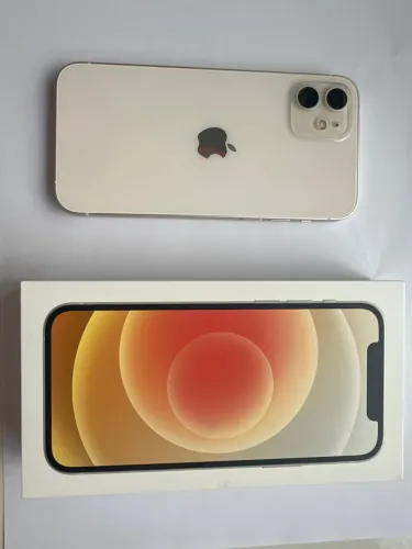 Iphone 12 Branco 128GB Seminovo Saude de Bateria 86% 