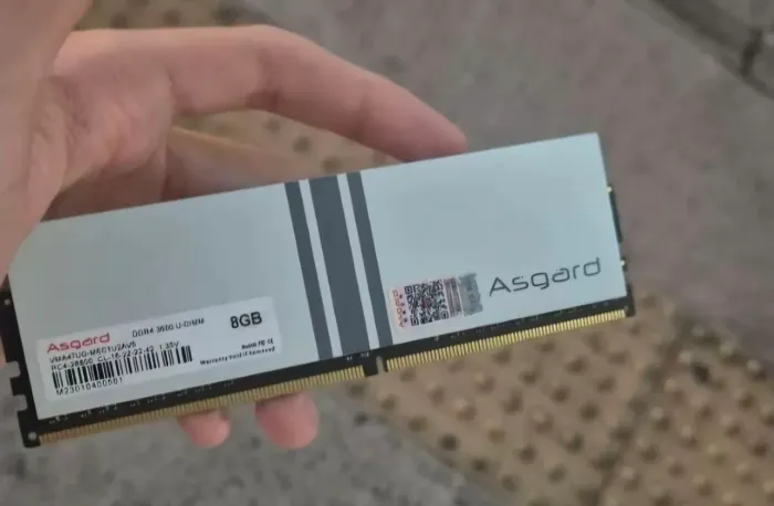 Memoria Ram Asgard 8gb 3600MHZ