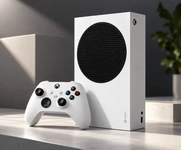 Xbox Series S - 512 GB - Branco com controle (usado, em excelente estado)