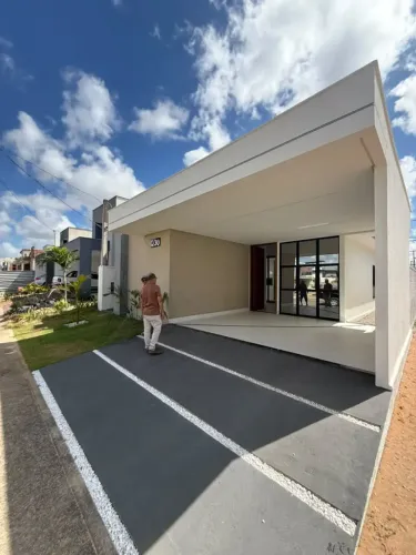 Ecoville 2 - Casa 3 Suites 01 Master Com Closet - Area Goumert Com Churrasqueira
