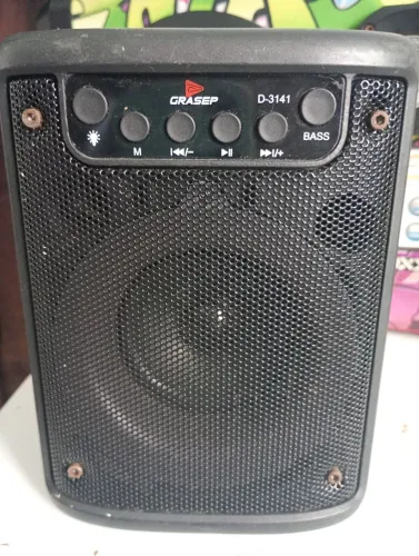 Mini caixa de som crasep