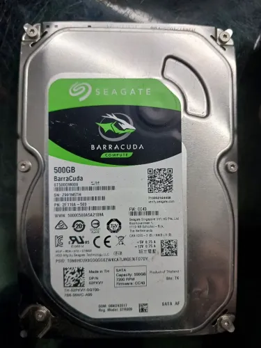 Hd 500gb seagate cftv dvr nvr cpu