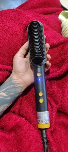 Vendo escova alisadora elétrica nova