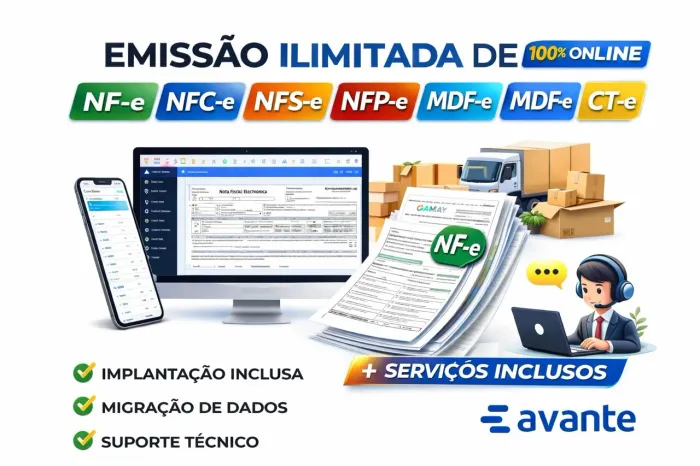 Sistema de Gestão Empresarial 100% Online
