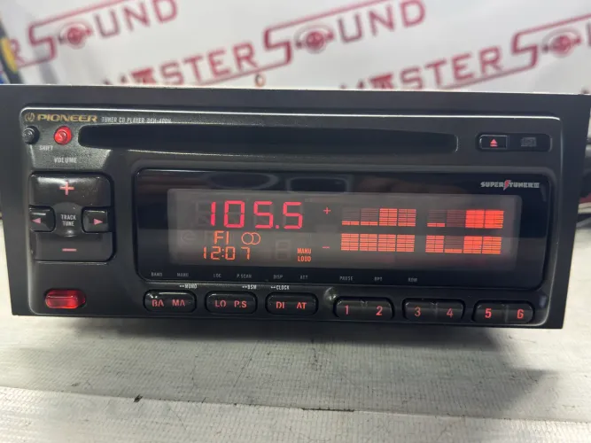 Cd rádio pioneer deh-40dh tamanho 1 dim e meio para ranger silverado dakota 
