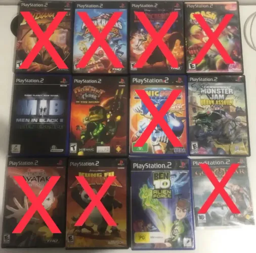 Jogos PS2 ORIGINAIS - Versão americana