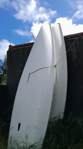 Barco cascos usados