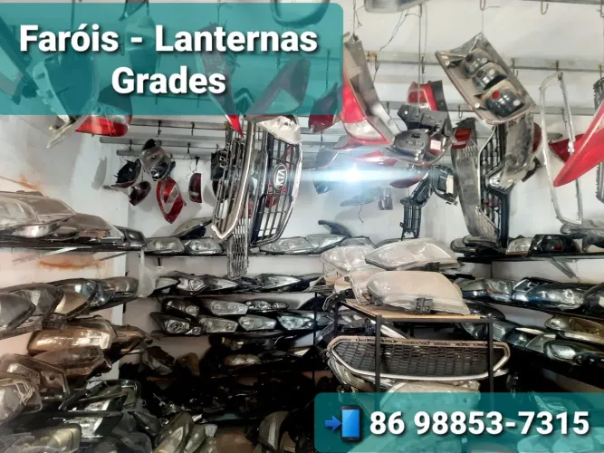 Faróis - Capô - Paralama - Para-choque