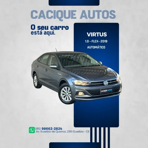 Volkswagen Virtus Comfort. 200 TSI 1.0 Flex 12V AUT 2019