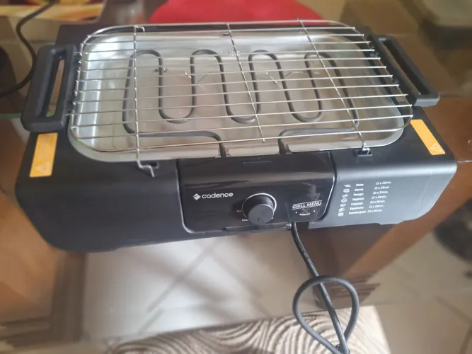 Churrasqueira Elétrica Cadence Grill Menu - 220V