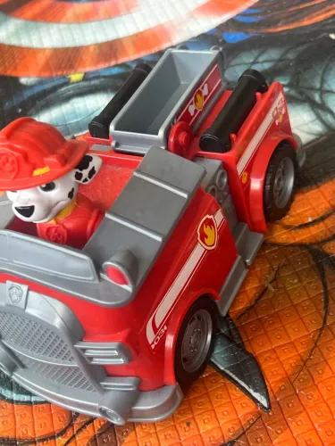Carrinhos patrulha canina controle remoto
