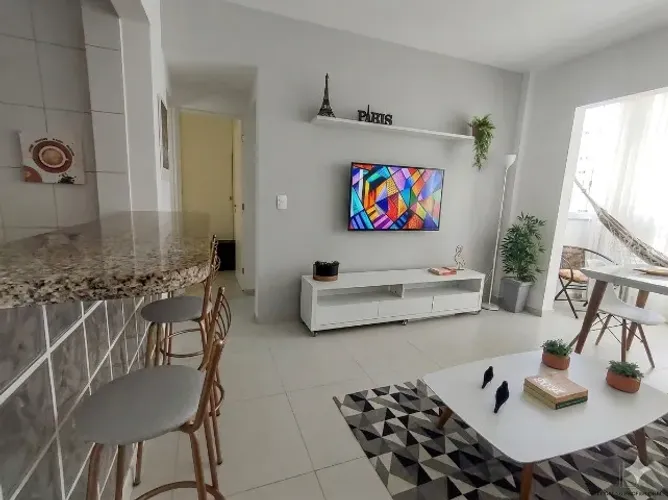Apartamento Aconchegante 2 quartos todo Mobiliado/Decorado (Temporada)