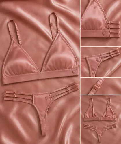 LINGERIE ALY MODEL (Materia prima Amazônia feito nos EUA)