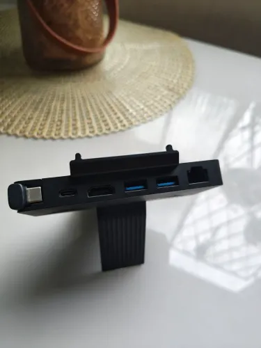 Dock para steam deck aceito cartão