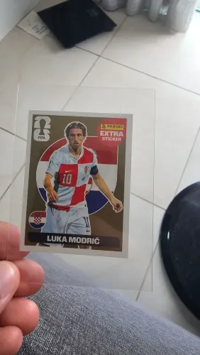 Panini Extra Sticker Luka Modric | Gold |copa Do Mundo 2026