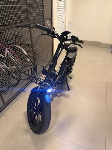Bicicleta Elétrica MotoChefe Liberty 500W - Seminova | Excelente Estado
