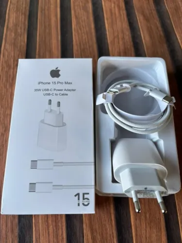 CARREGADOR IPHONE 15,16,17 - TIPO C COMPLETO