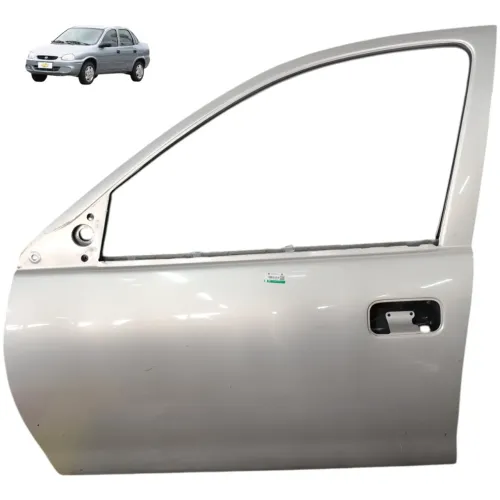 Porta Dianteira Esquerda Gm Corsa Classic 2003 2004 2005 06 Dianteira Esquerdo Prata