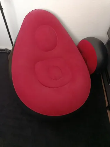 Poltrona inflável grande