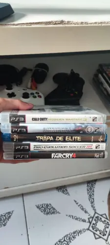 Lote 4 Jogos Original PS3 Semi Novo Funcionando 100%