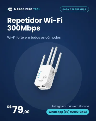 Repetidor Wi-Fi 300Mbps