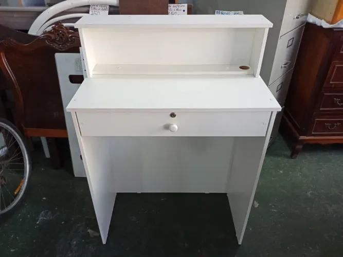 Balcão de Atendimento/Caixa com Gaveta em MDF 