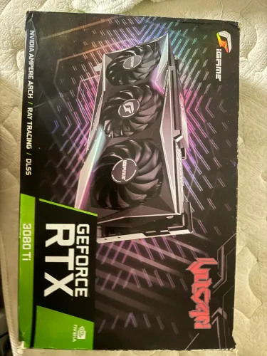 RTX 3080 Ti iGame 12 GB - Com defeito (artefatos) - Na caixa