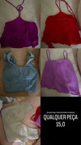 peças de roupa a venda