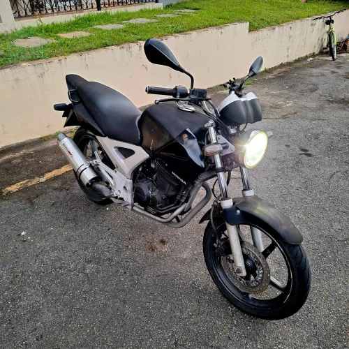 HONDA CBX 250 TWISTER + ESCAPE COYOTE BOCA 8