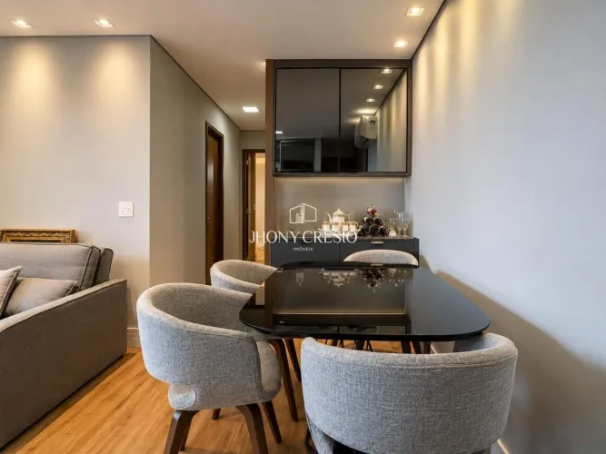 Residencial Dunas - Apartamento com closet 100% mobiliado. Jardim Novo Horizonte, Maringá/