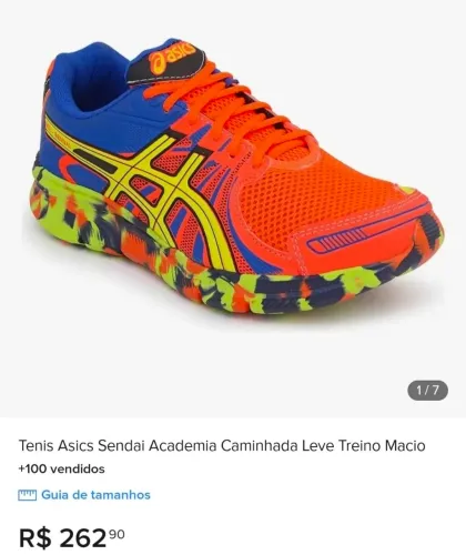 Tênis asics
