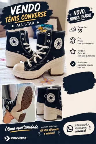 Tênis All Star feminino