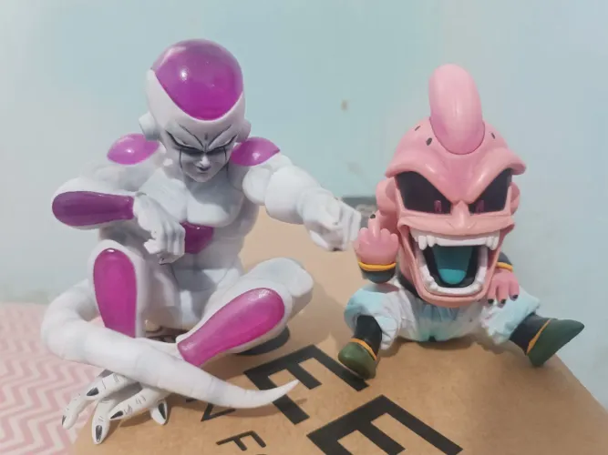 Freeza e Majin Boo Dragon ball Z