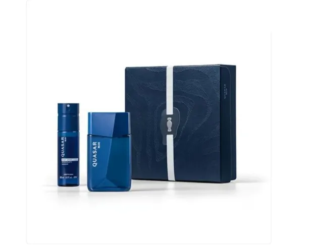 Perfume Quasar Blue kit masculino