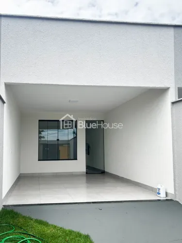 Casa Nova 2 Quartos com Suíte e Acabamento Premium no Parque Eldorado Oeste Goiânia